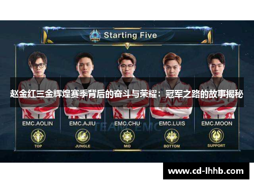 赵金红三金辉煌赛季背后的奋斗与荣耀：冠军之路的故事揭秘